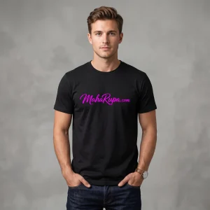 MahaRupa T-Shirt Black Front